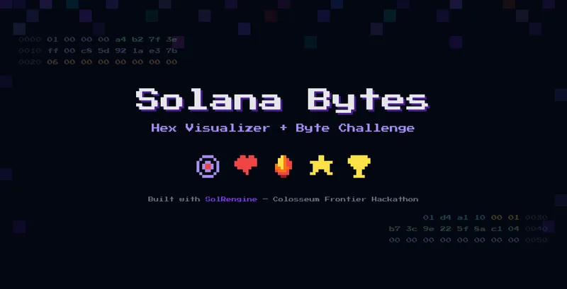 Solana Bytes — Interactive hex visualizer and Byte Challenge game